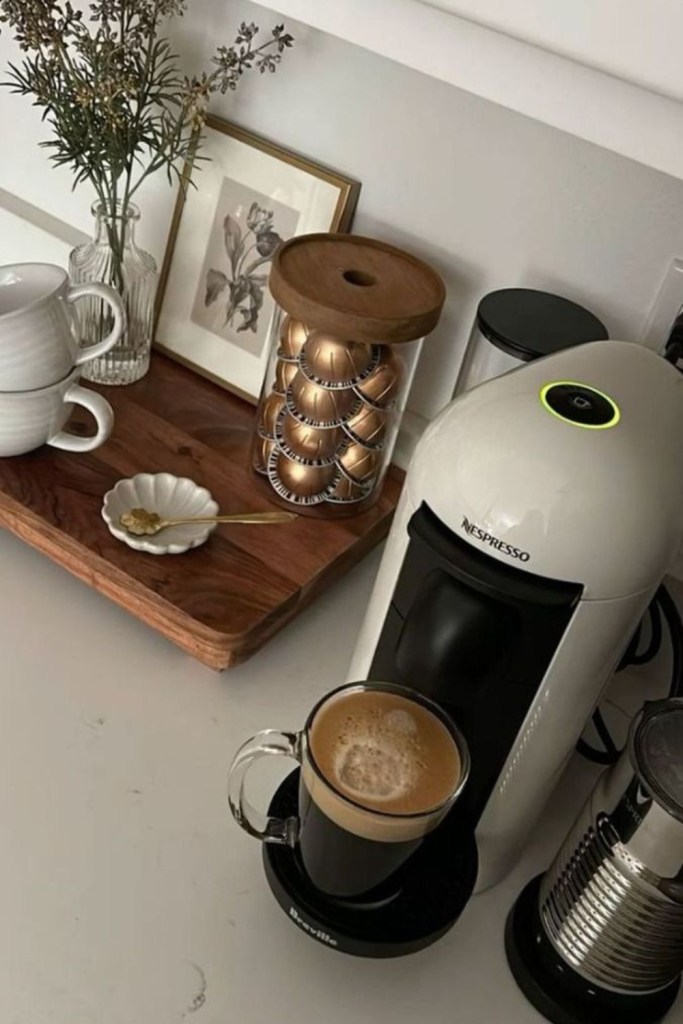 Nespresso Countertop Coffee Station At Home - Loves from Bet 