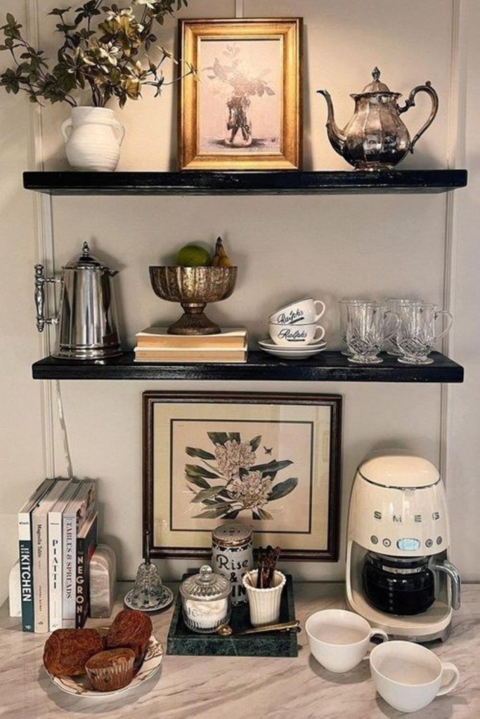 Decorate Countertop Coffee Station At Home - Loves from Bet 