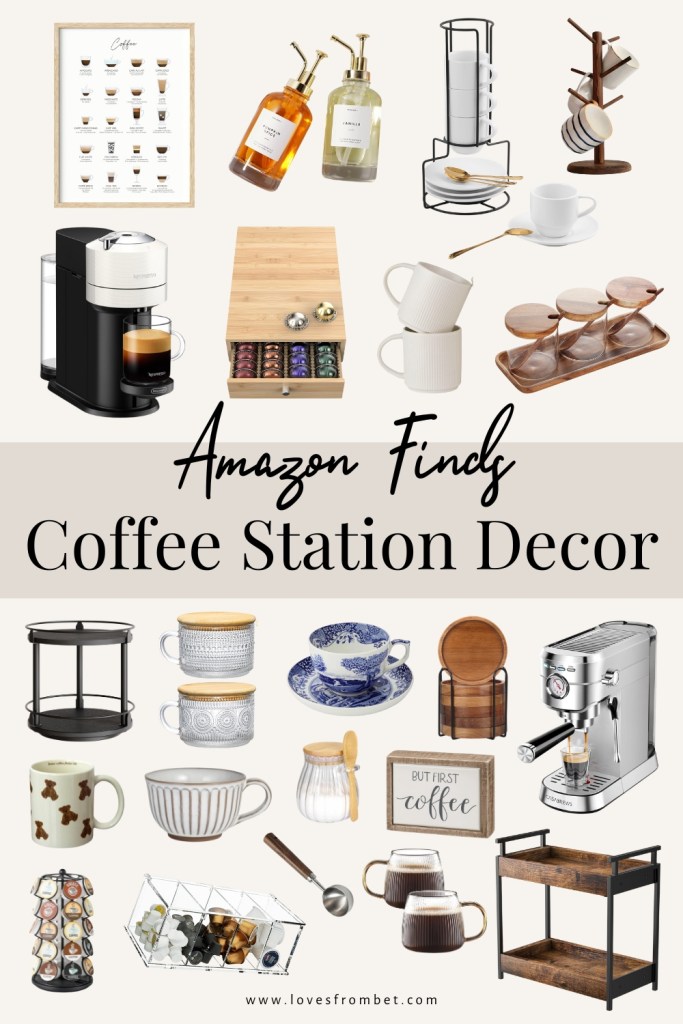 Amazon Finds - Countertop Coffee Station At Home - Loves from Bet