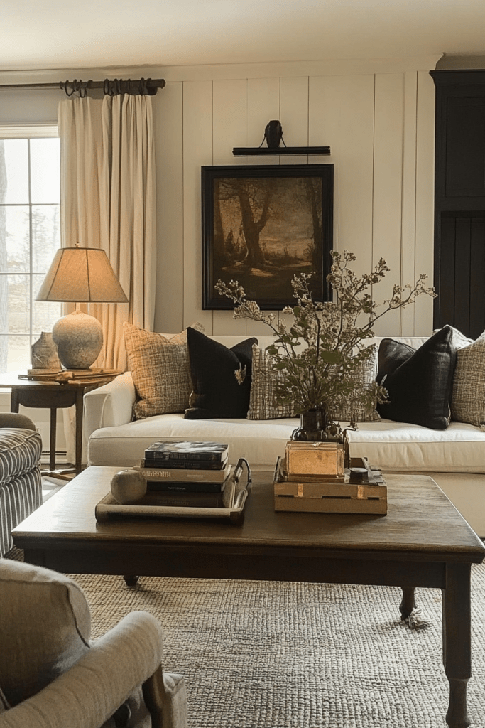 how to style a coffee table living room - Loves from Bet