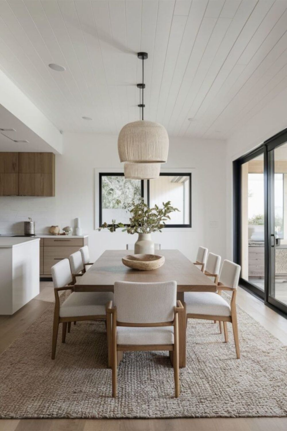 Organic Modern Dining Room-loves from bet (7)